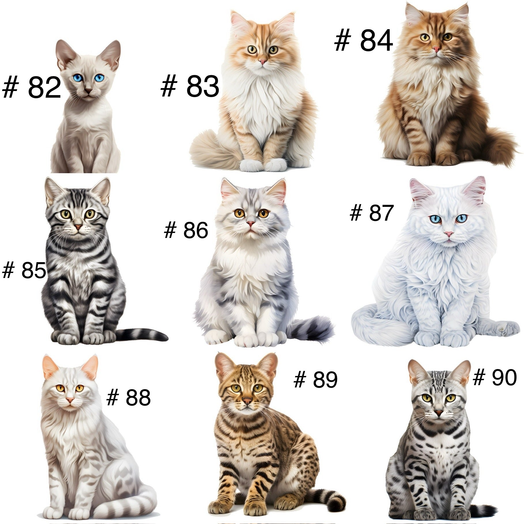 Doudou attache-suce personnalisée - Chats