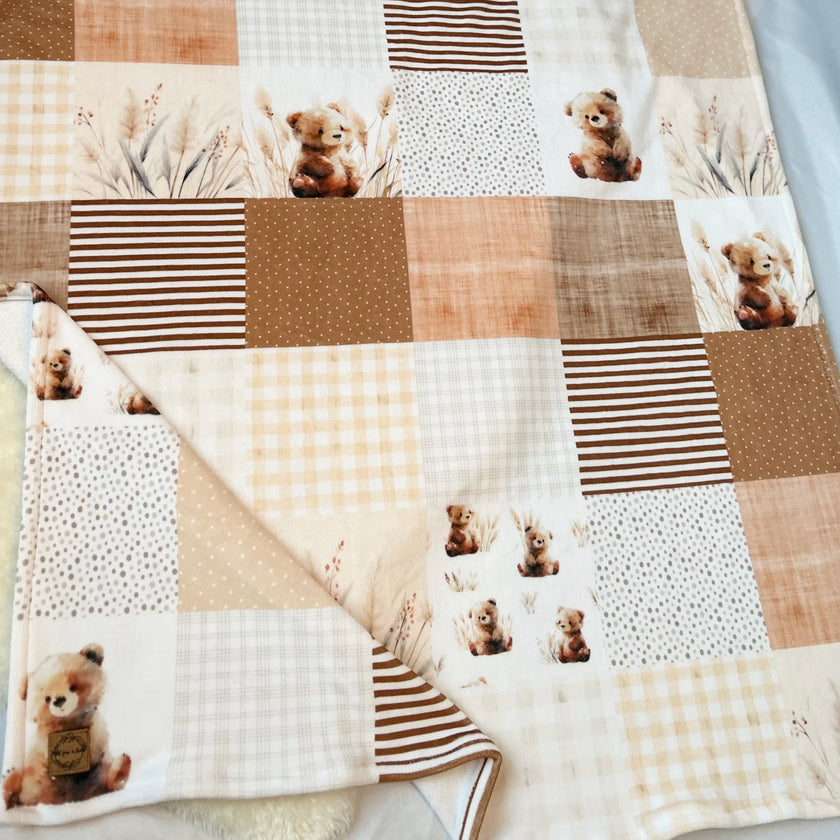 Couverture style courte-pointe