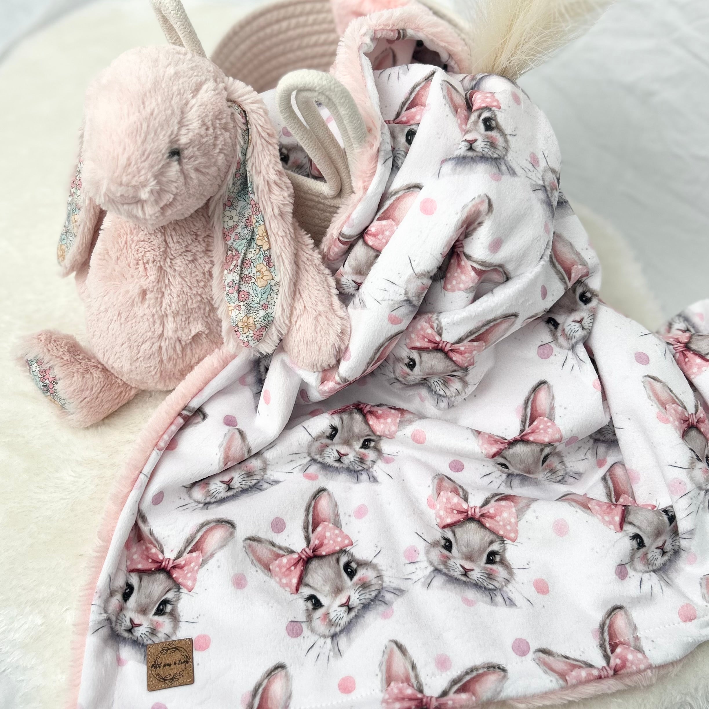 Couverture minky / fourrure personnalisée