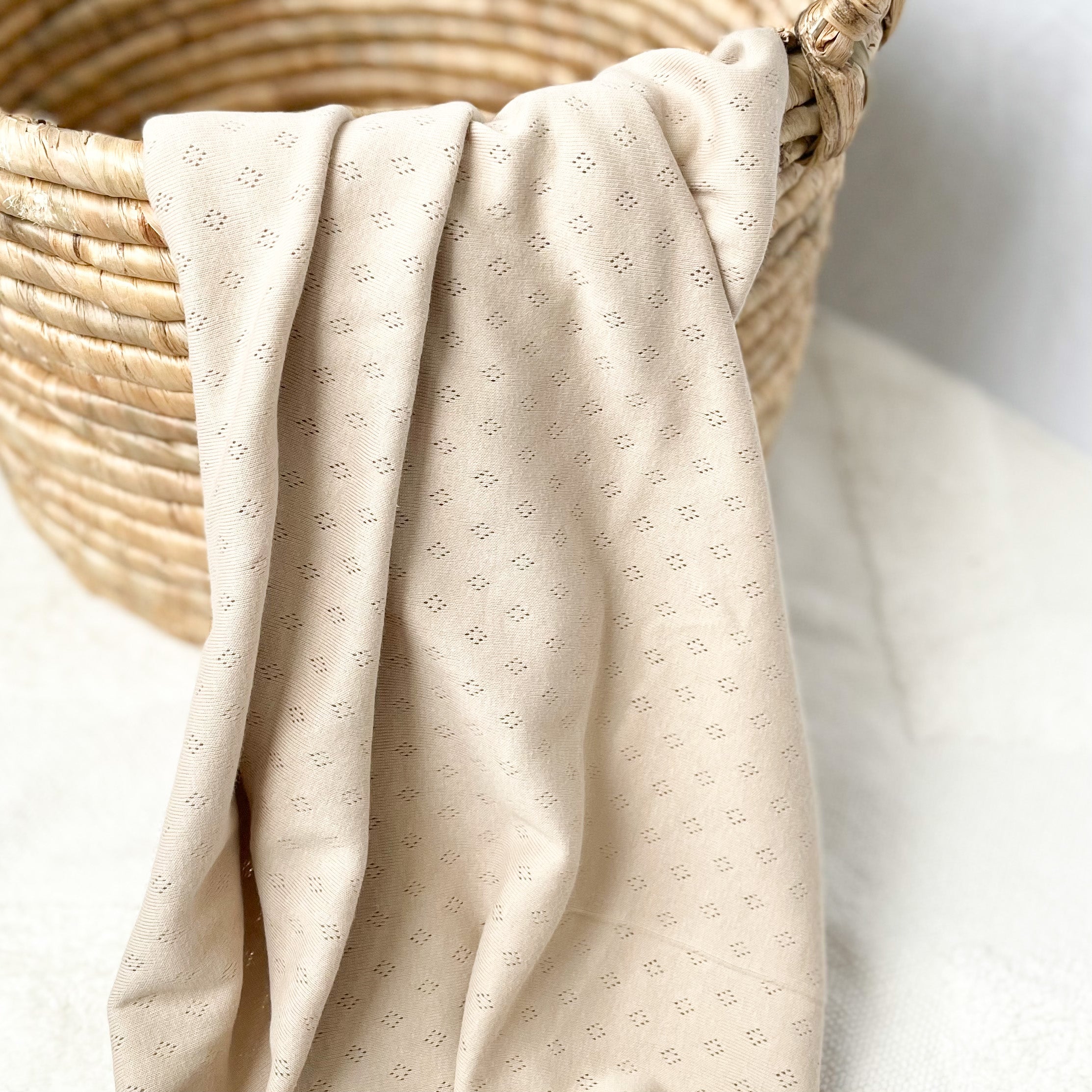 Couverture en pointelle