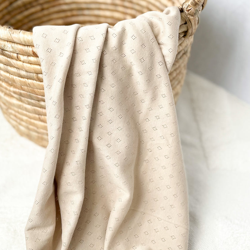Couverture en pointelle