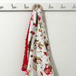 Doudou de transport - Plumes et framboises