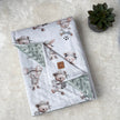 Couverture en minky - Animaux sportifs