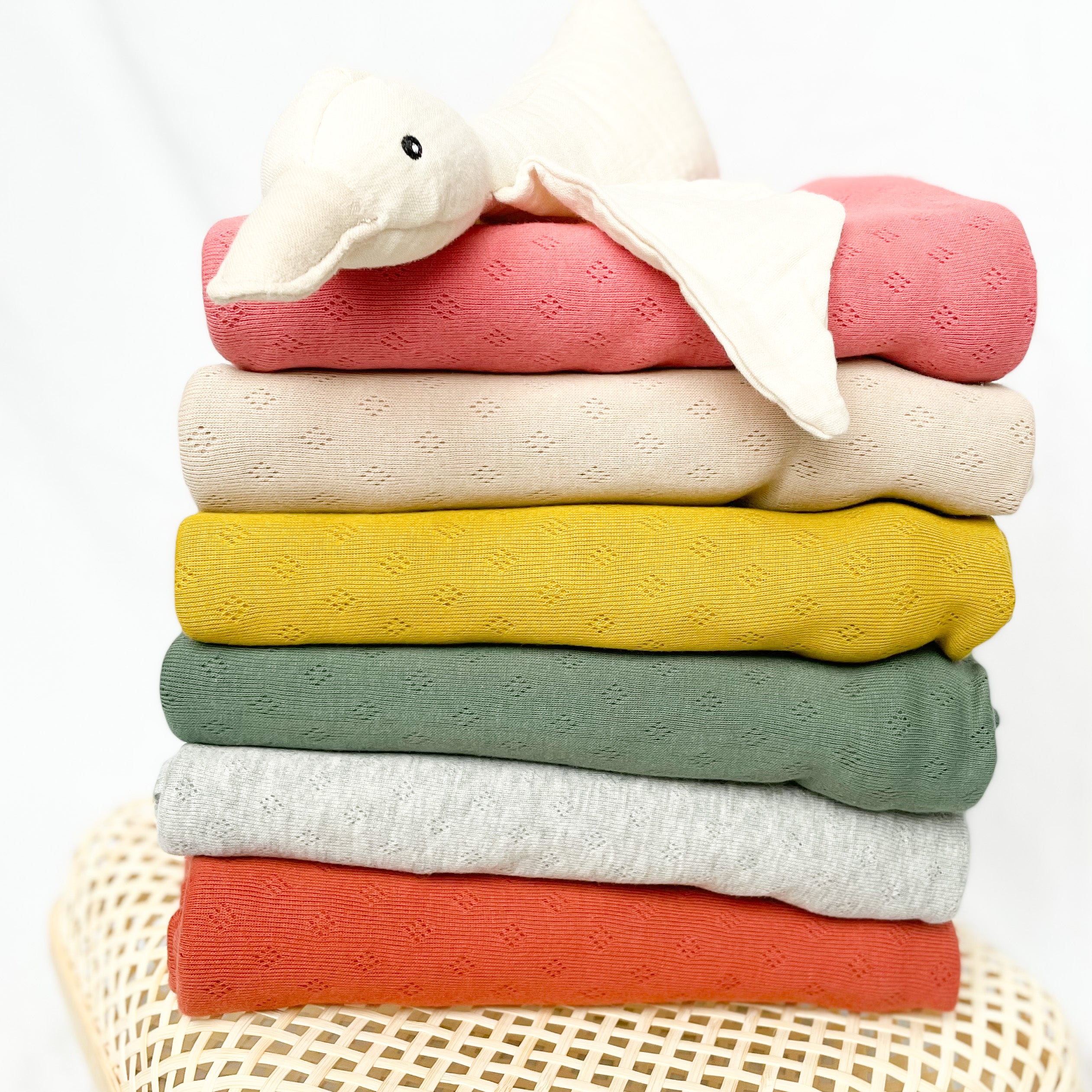 Couverture en pointelle
