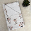 Serviette de plage pour bébé/enfant - Animaux sportifs