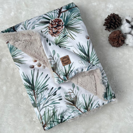 Couverture minky / fourrure - Cocottes de sapin