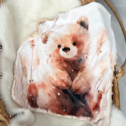 Doudou de transport - Petit ourson