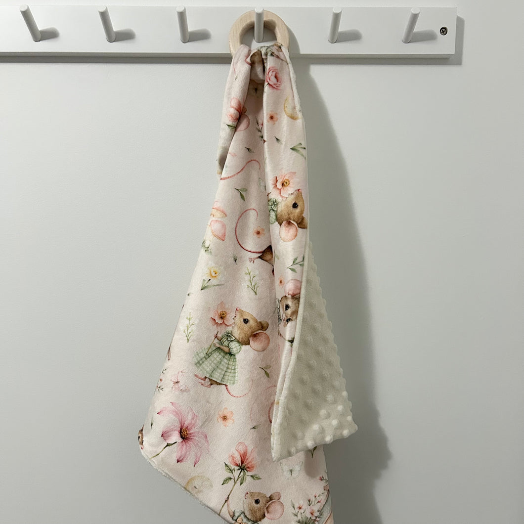 Doudou de transport - Au champs de fleurs