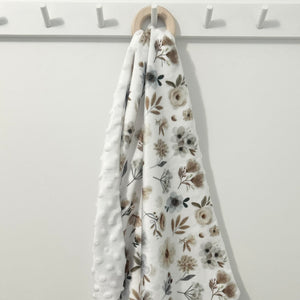 Doudou de transport - Floral beige