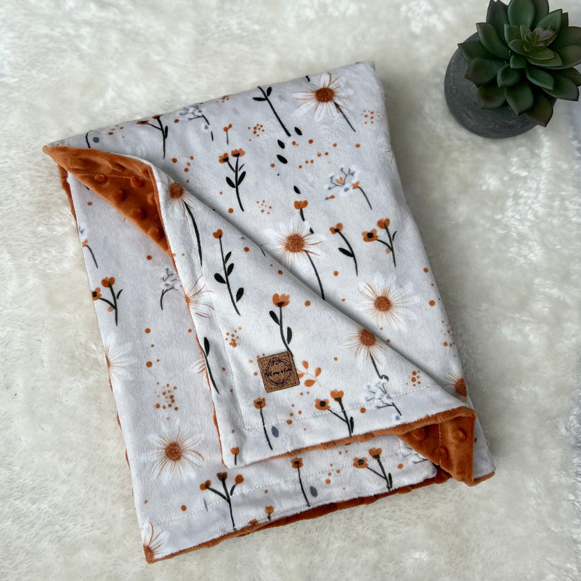 Couverture en minky - Boho