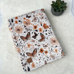 Couverture en minky - Papillons de lin