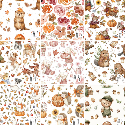 Couverture 100% minky personnalisée - Collection automne 2026
