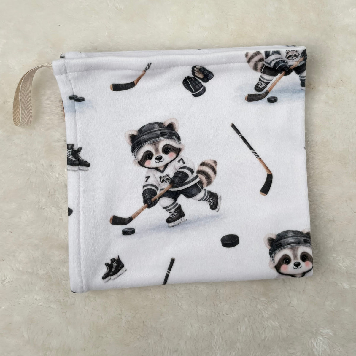 Attache-suce douceur - Raton hockeyeur