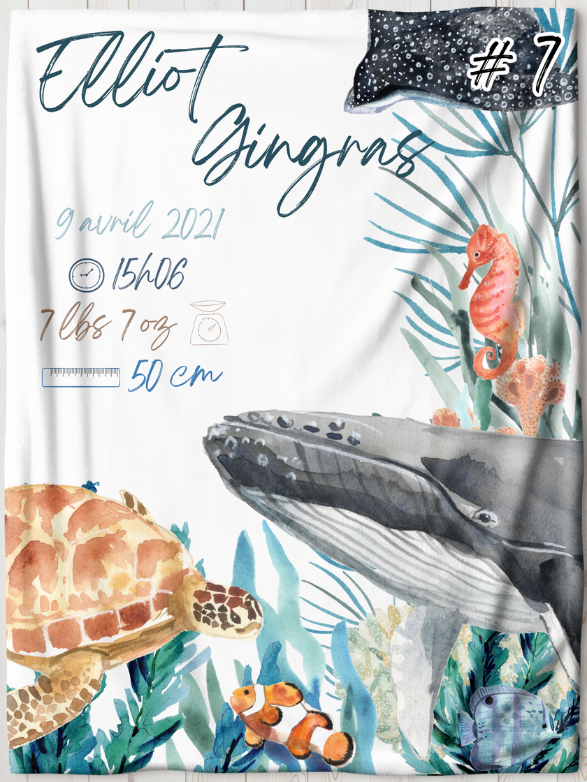 Doudou de naissance souvenir