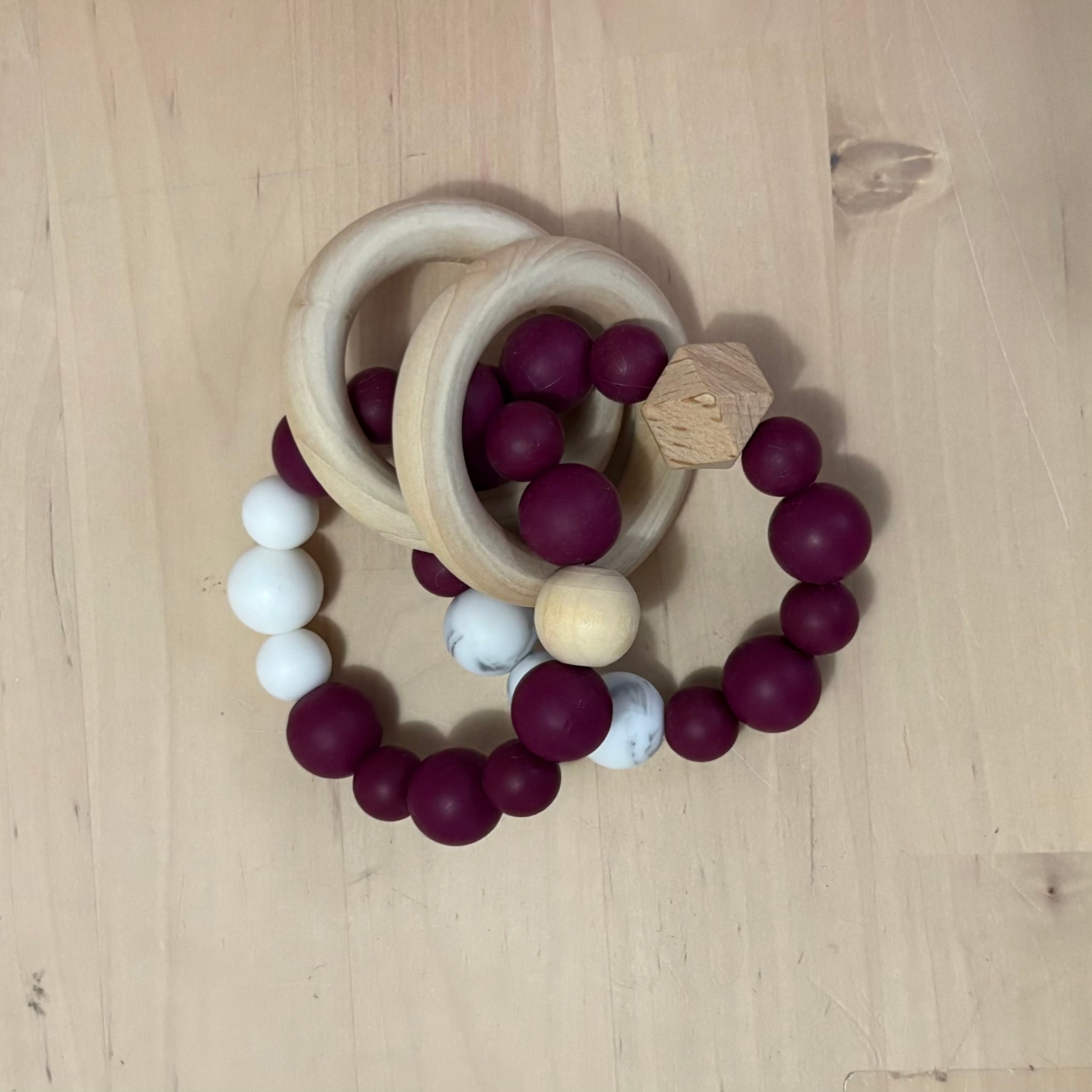 Jouet de dentition - Billes de silicone