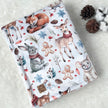 Couverture minky / fourrure - Petits animaux d’hiver