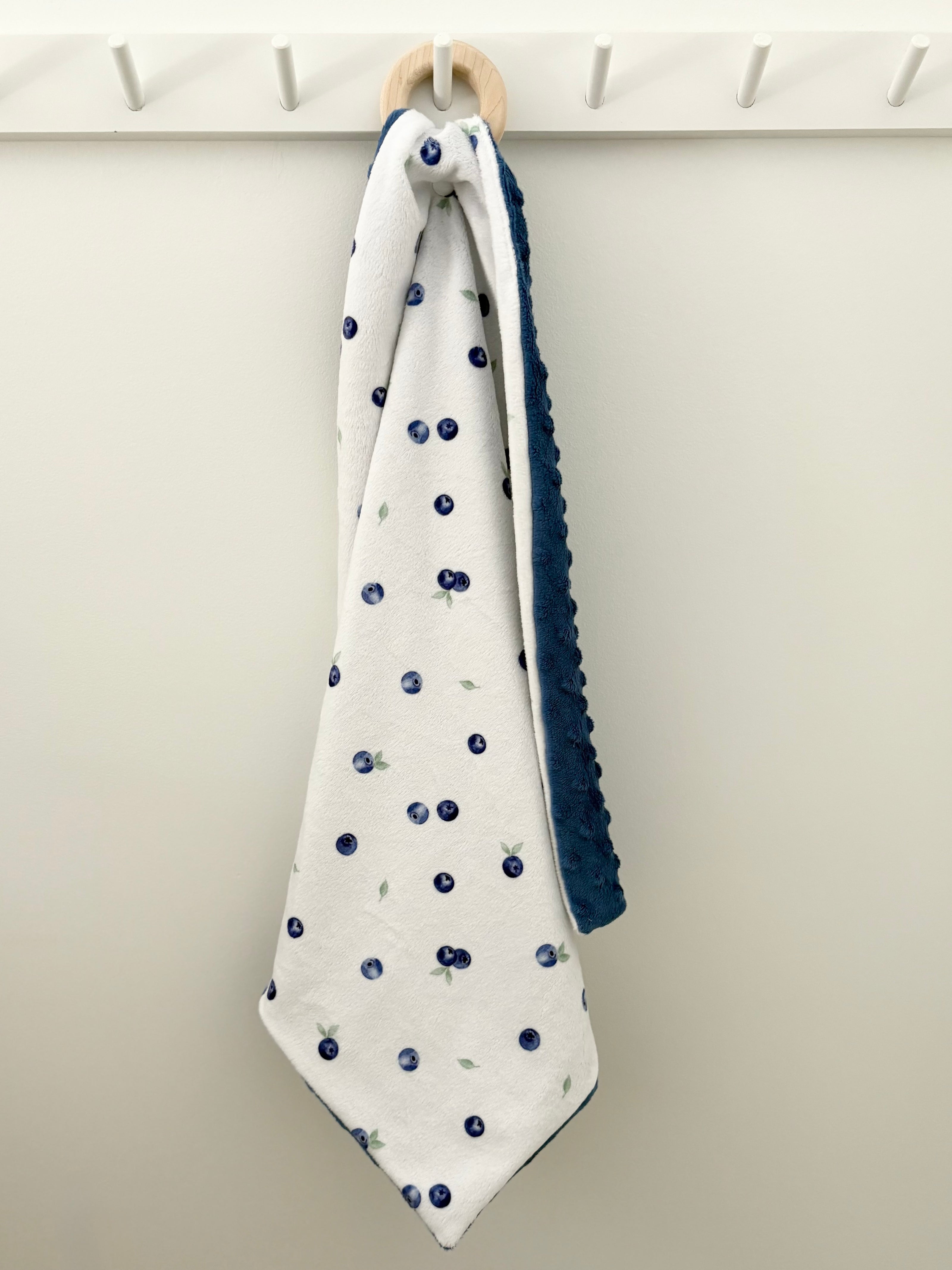 Doudou de transport - Petits bleuets