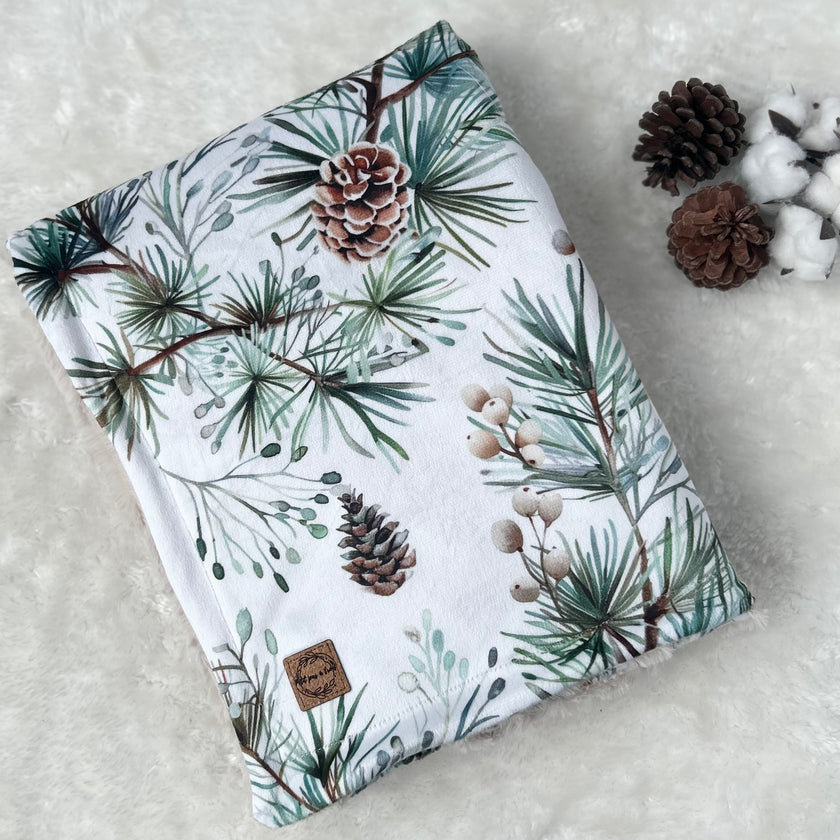 Couverture minky / fourrure - Cocottes de sapin