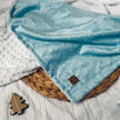 Couverture en minky - Petite neige