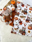 Couverture en minky - Souris des récoltes