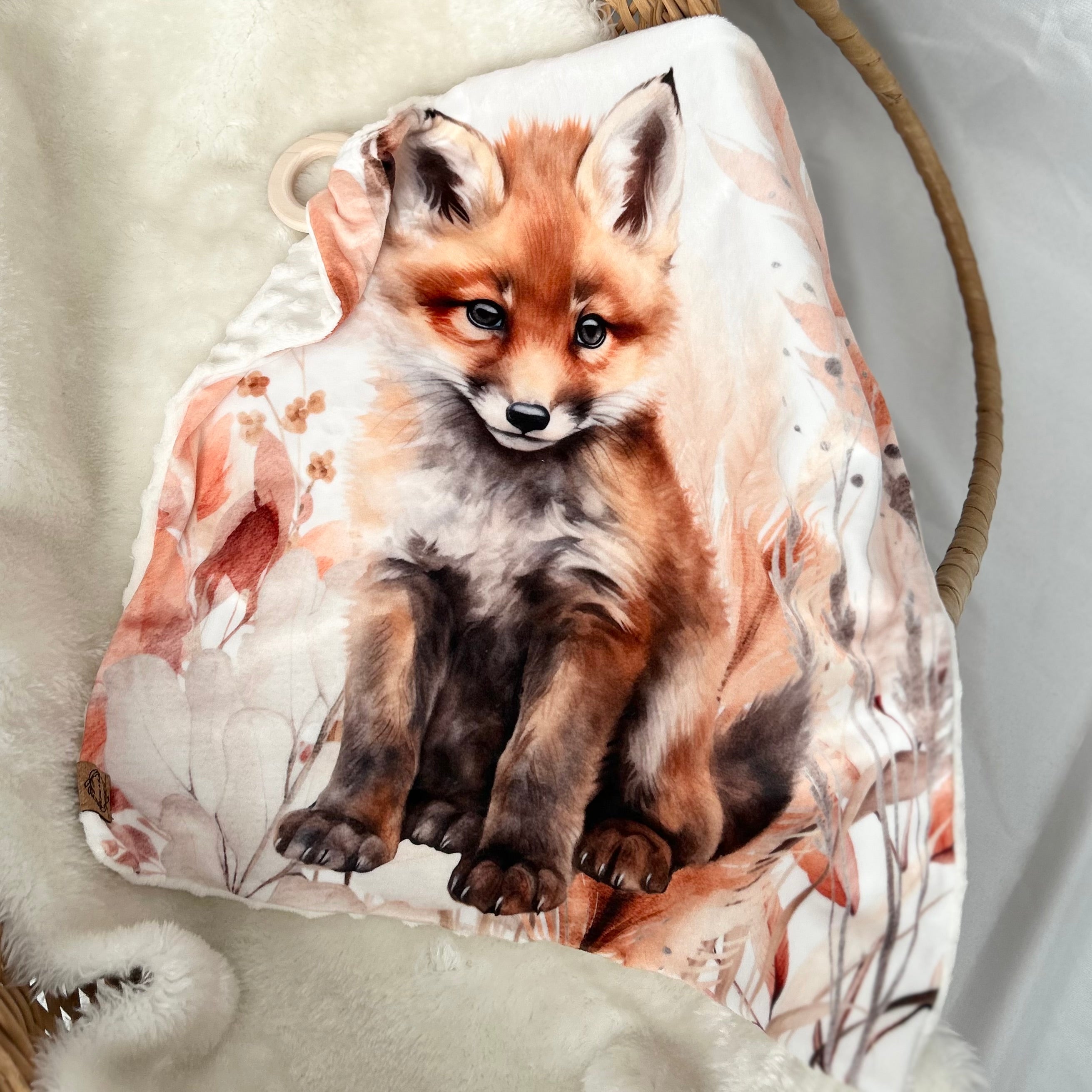 Doudou de transport - Petit renard