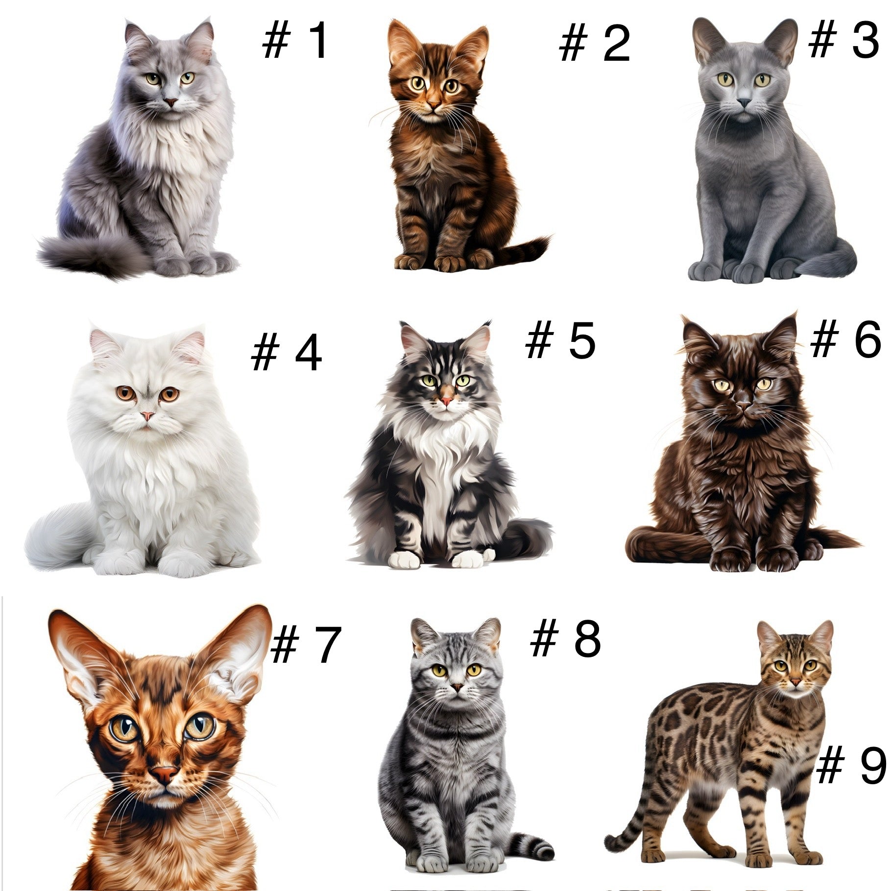 Doudou attache-suce personnalisée - Chats