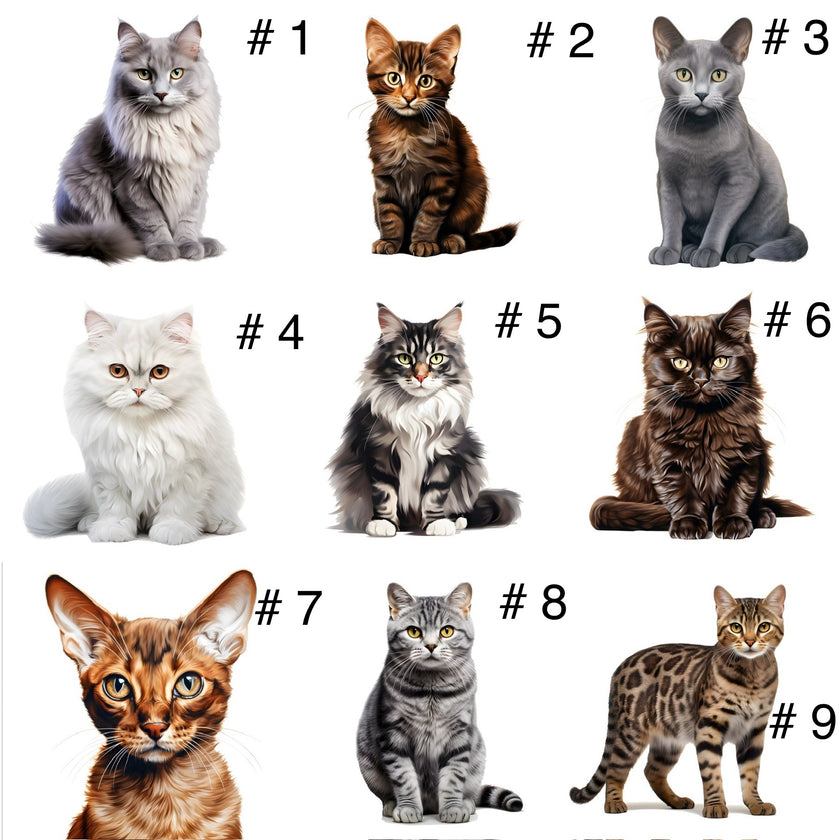 Doudou attache-suce personnalisée - Chats