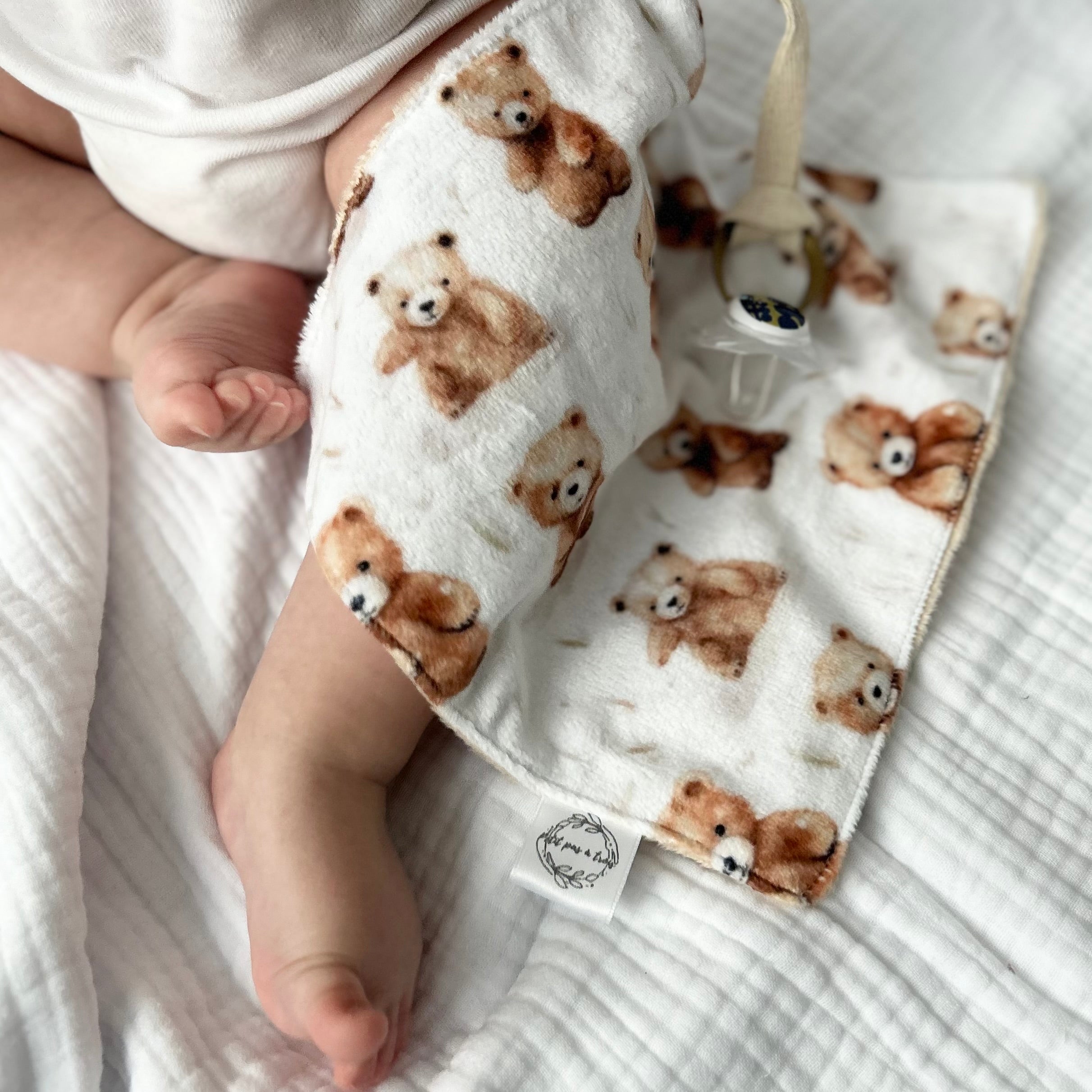 Doudou attache-suce personnalisée - Collection printemps 2026
