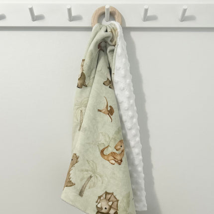 Doudou de transport - Dino palmier