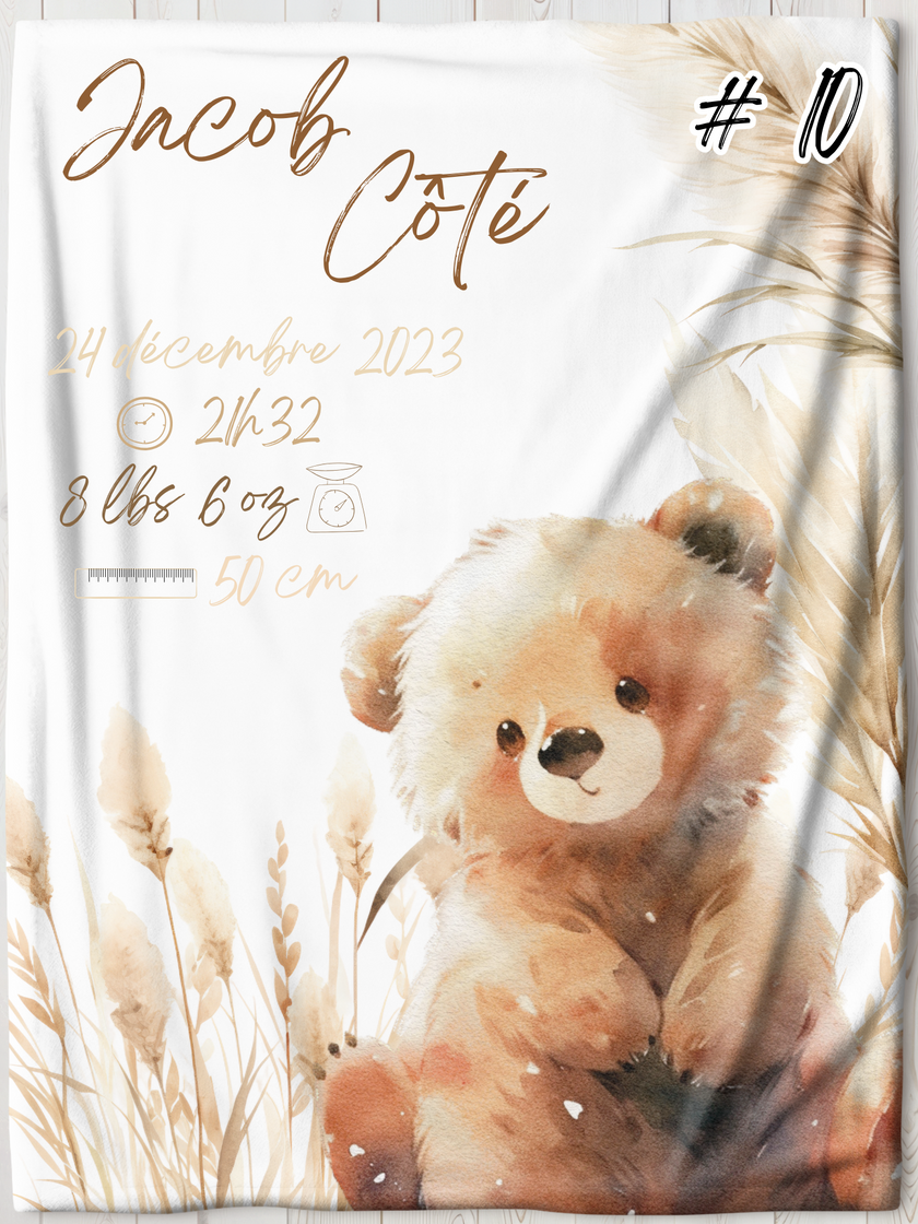 Doudou de naissance souvenir