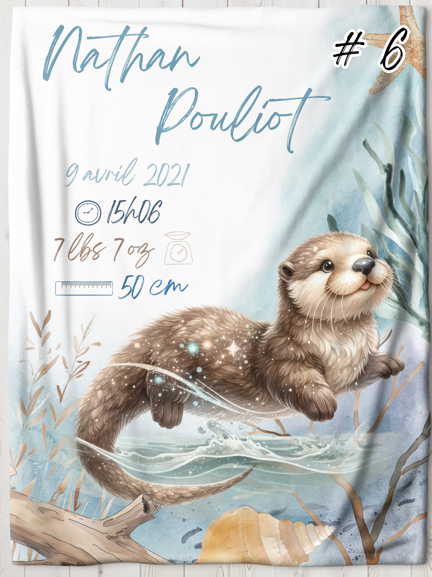 Doudou de naissance souvenir