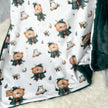 Couverture minky / fourrure - Oursons magiciens