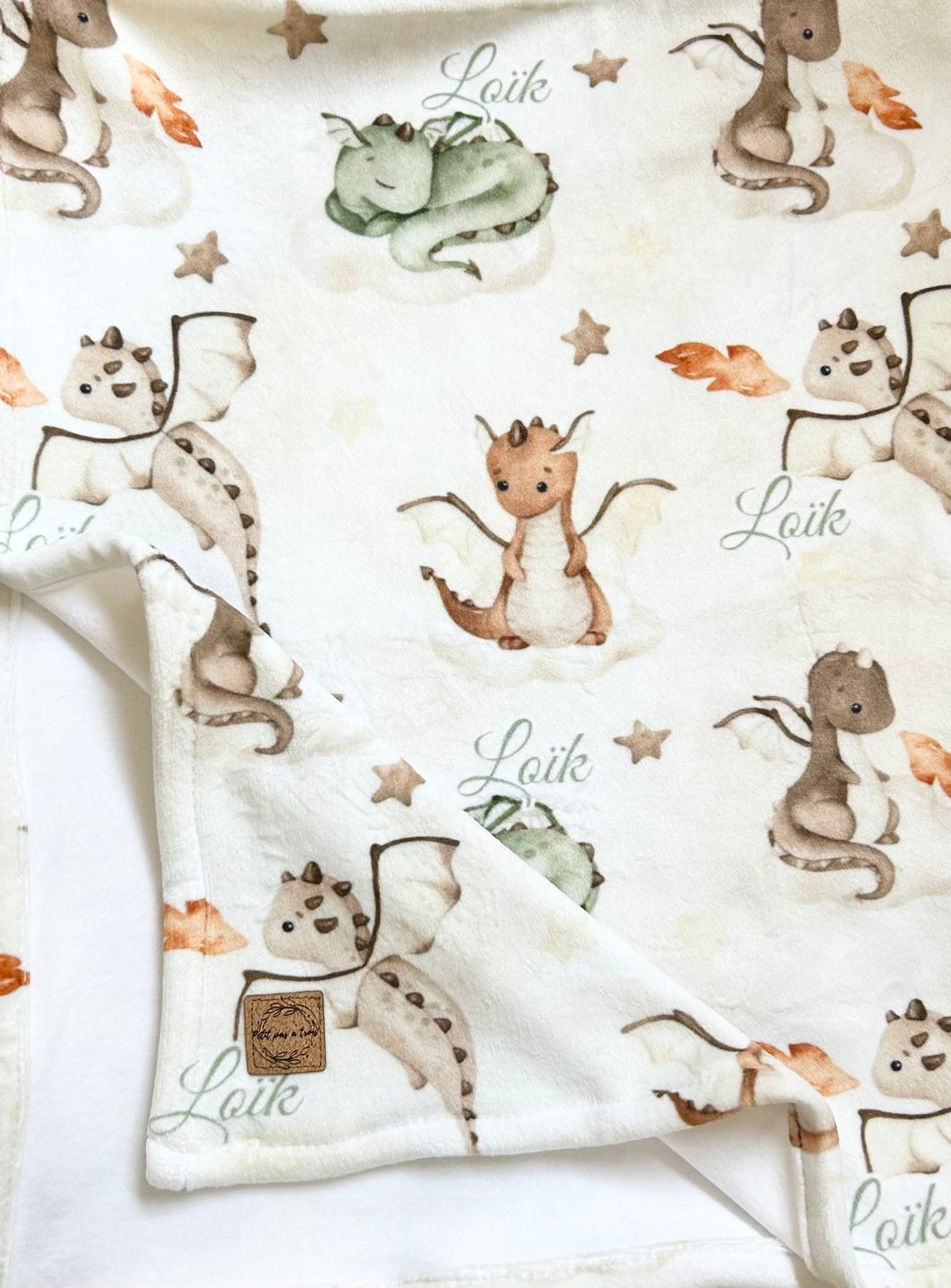 Personnalisation du motif avec prénom