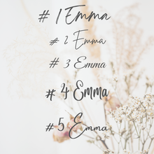 Charger l&#39;image dans la galerie, Personnalisation du motif avec prénom
