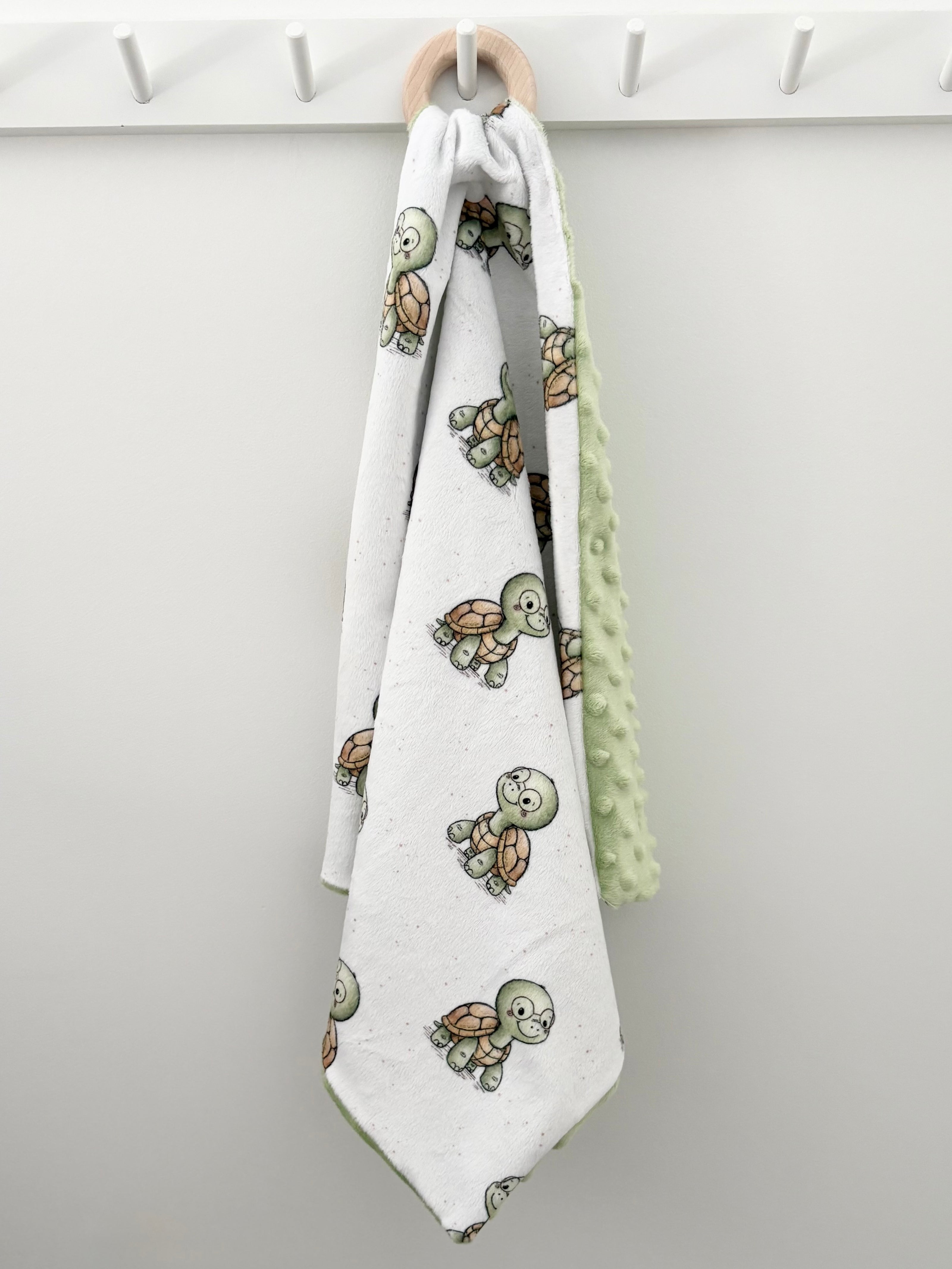 Doudou de transport - Tortue studieuse