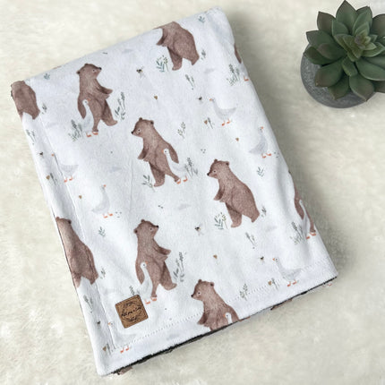 Couverture en minky - Henry & Léon