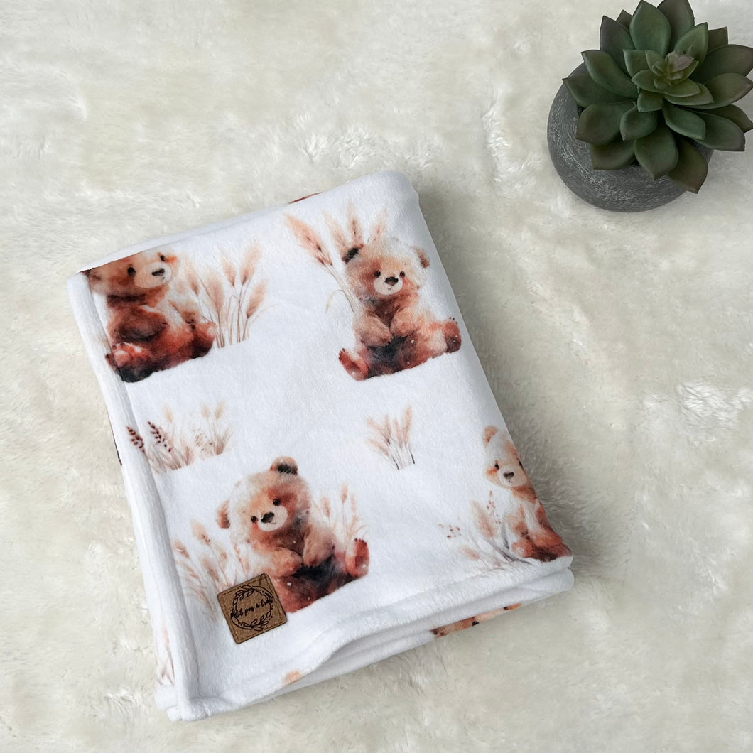 Doudou douceur - Ourson au champ de blé