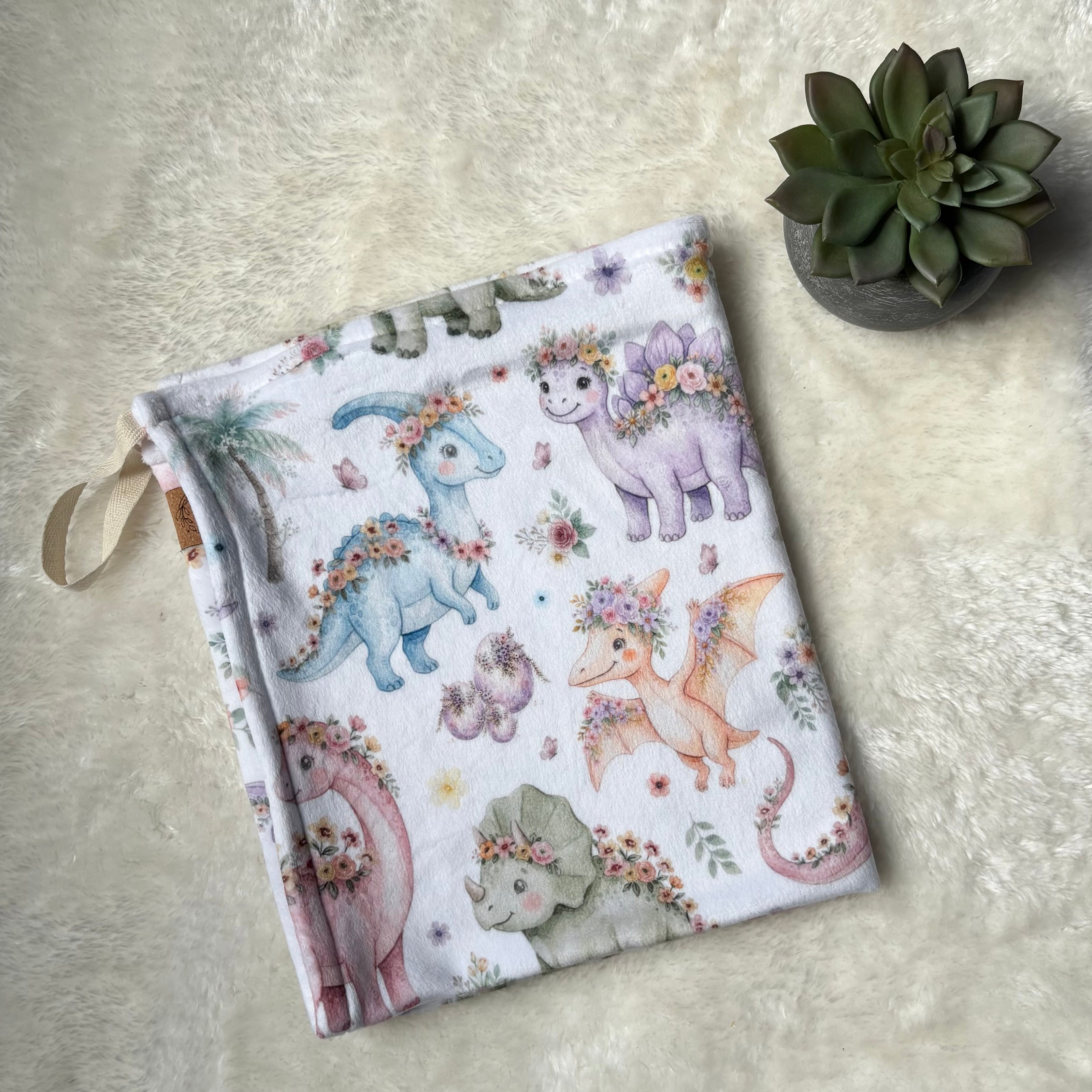 Attache-suce douceur - Dinos fleuris