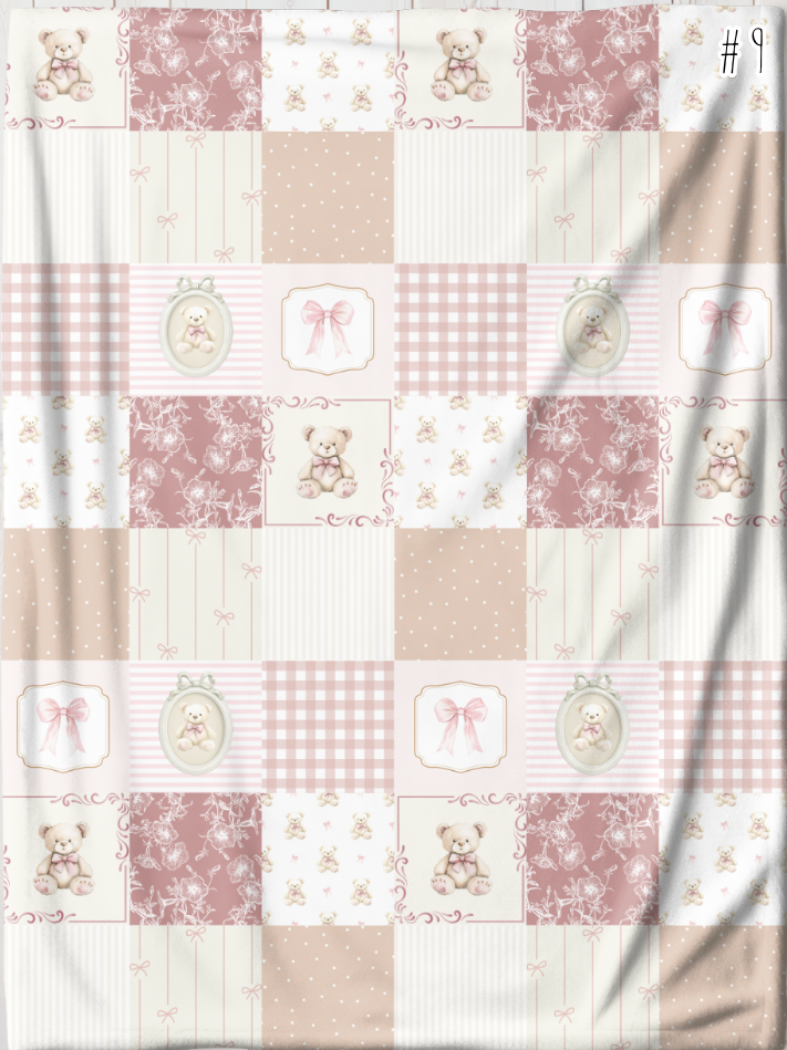 Couverture style courte-pointe