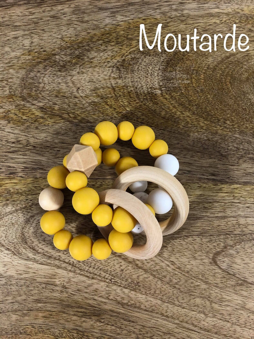 Jouet de dentition - Billes de silicone
