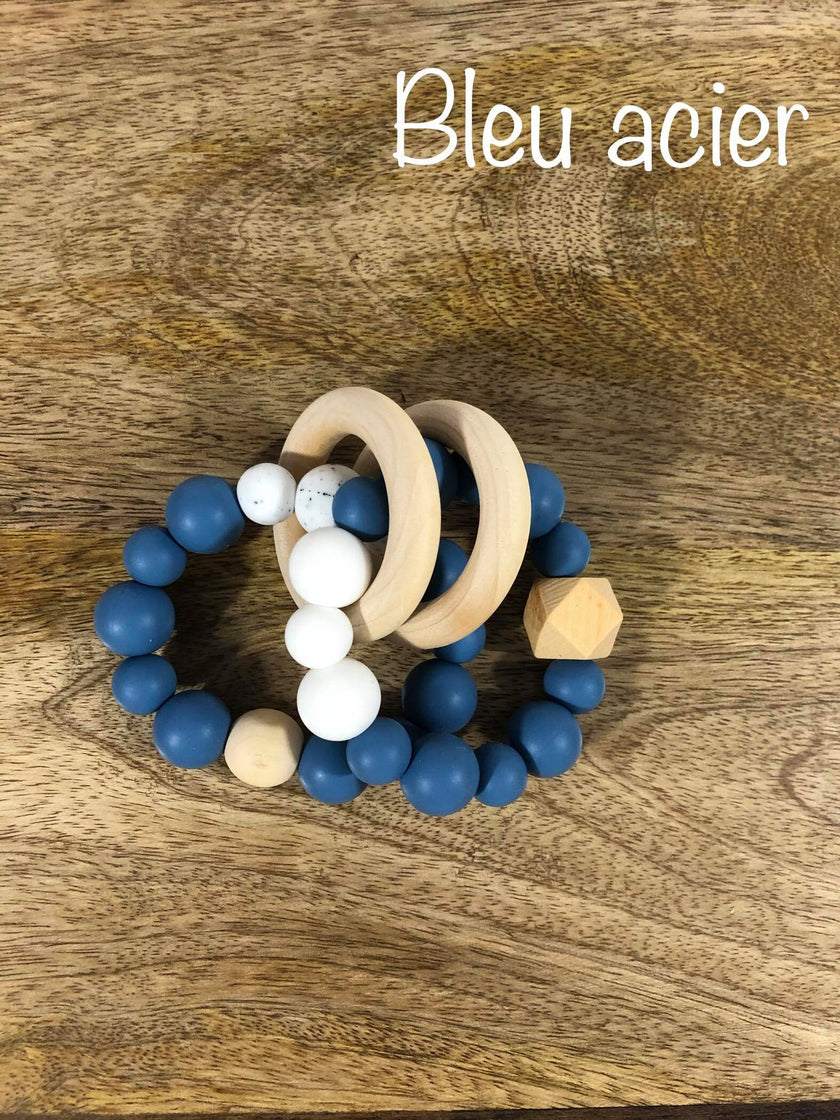 Jouet de dentition - Billes de silicone