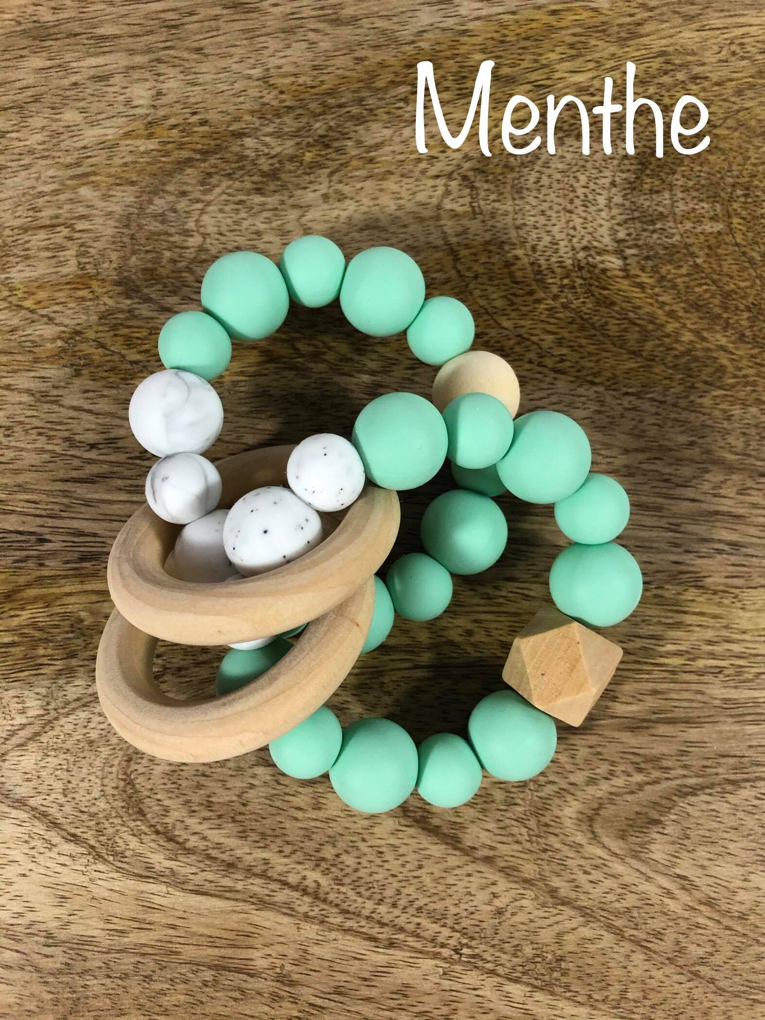 Jouet de dentition - Billes de silicone