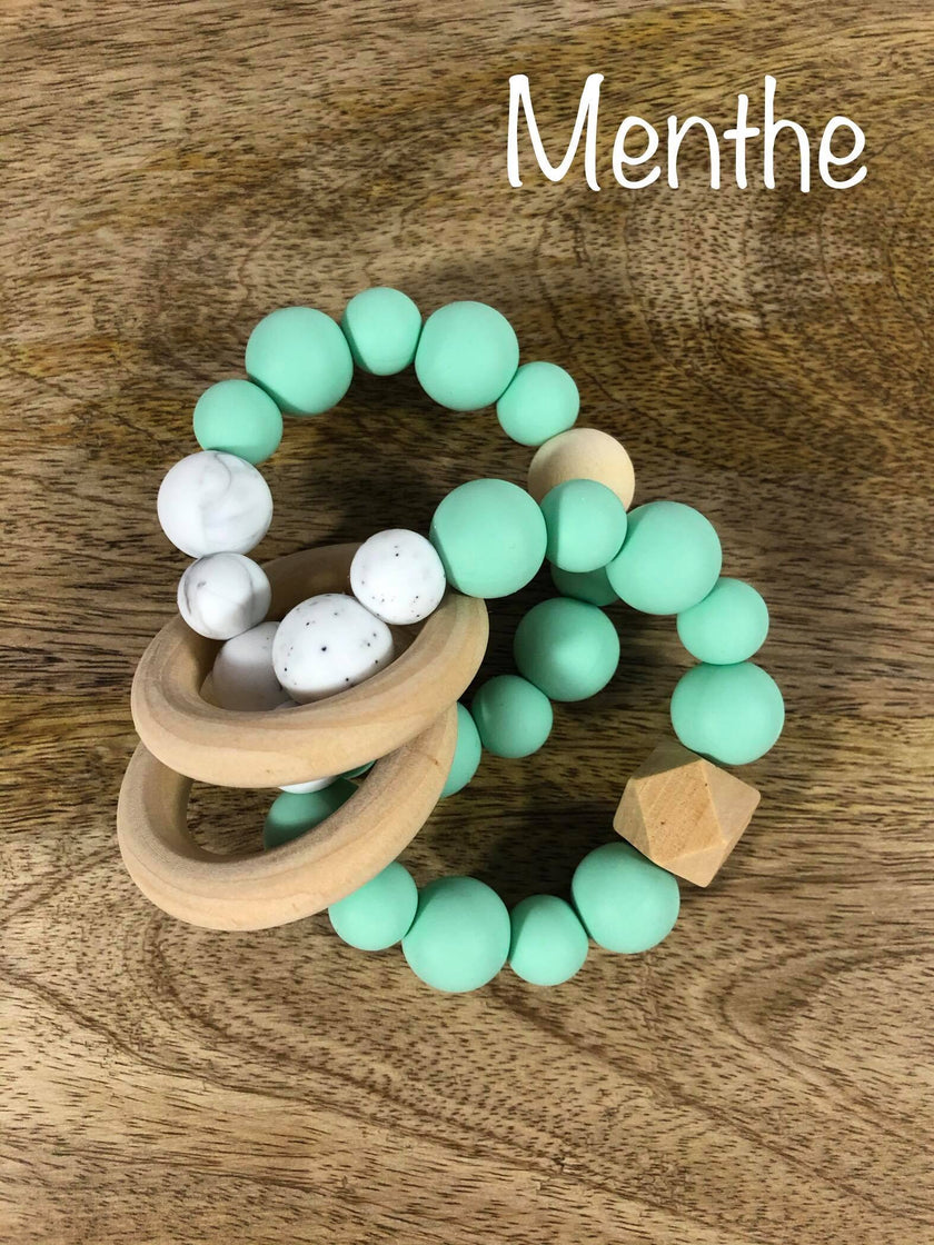 Jouet de dentition - Billes de silicone