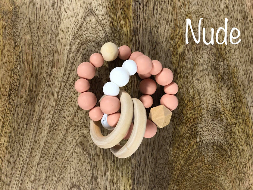 Jouet de dentition - Billes de silicone