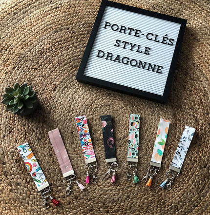 Porte-clé style dragonne