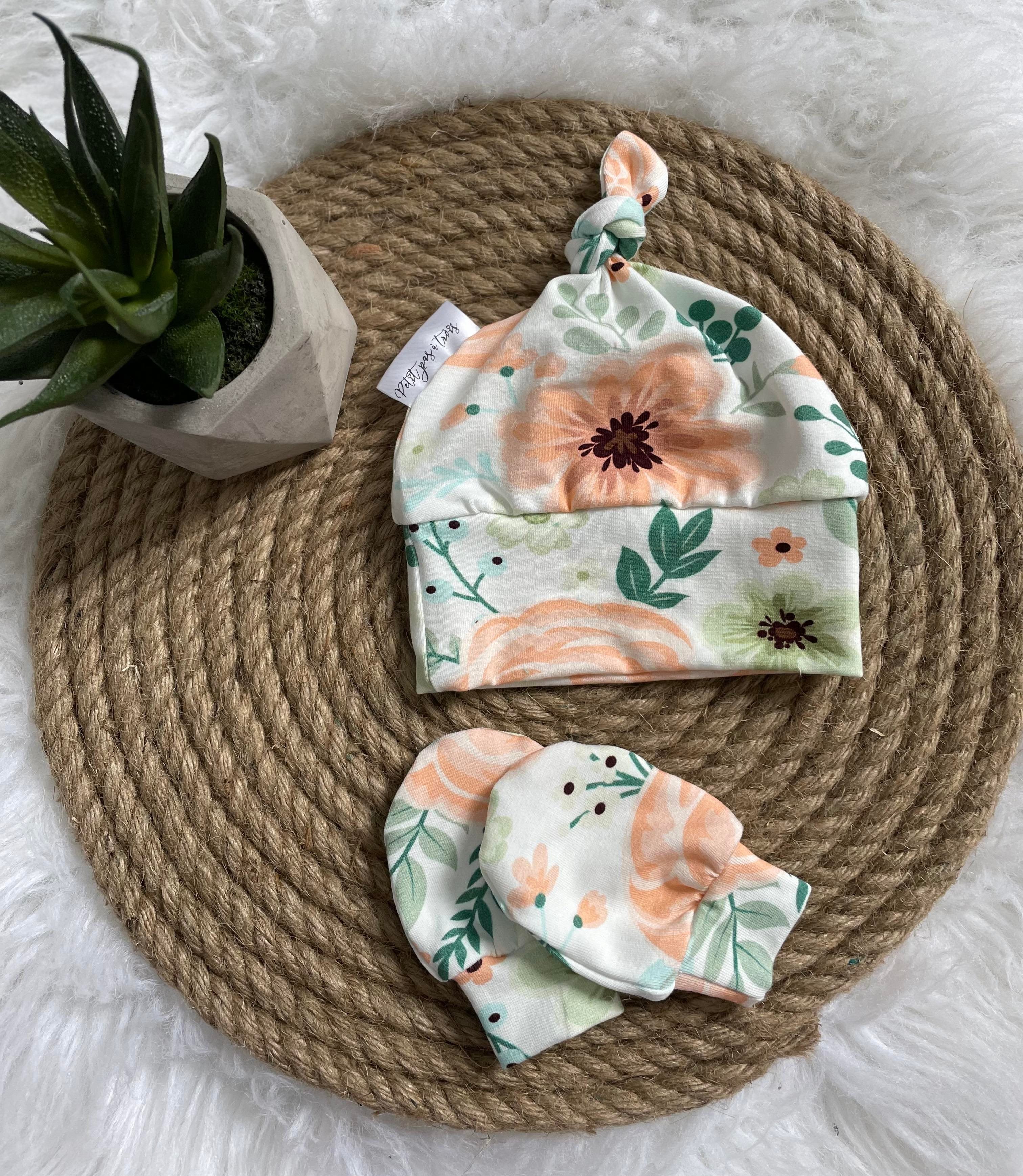 Ensemble de naissance - Floral pastel