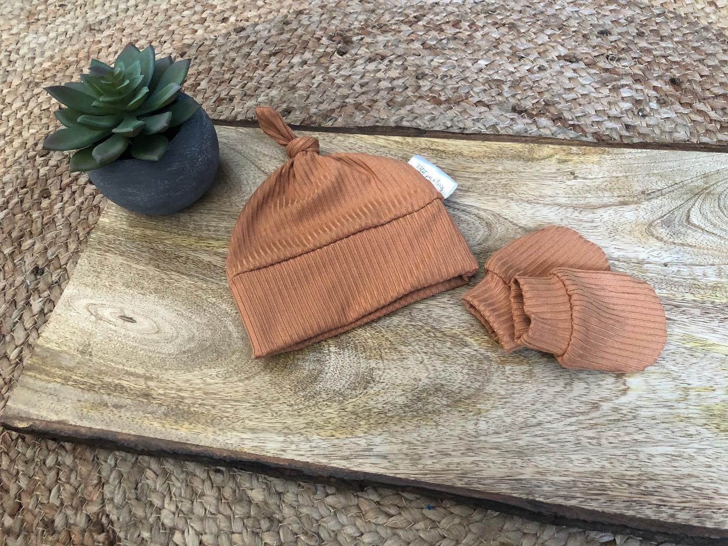 Ensemble de naissance - Caramel