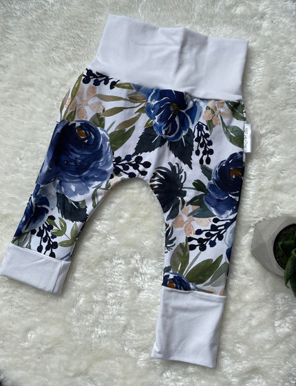 Pantalons évolutifs - Pivoine bleue