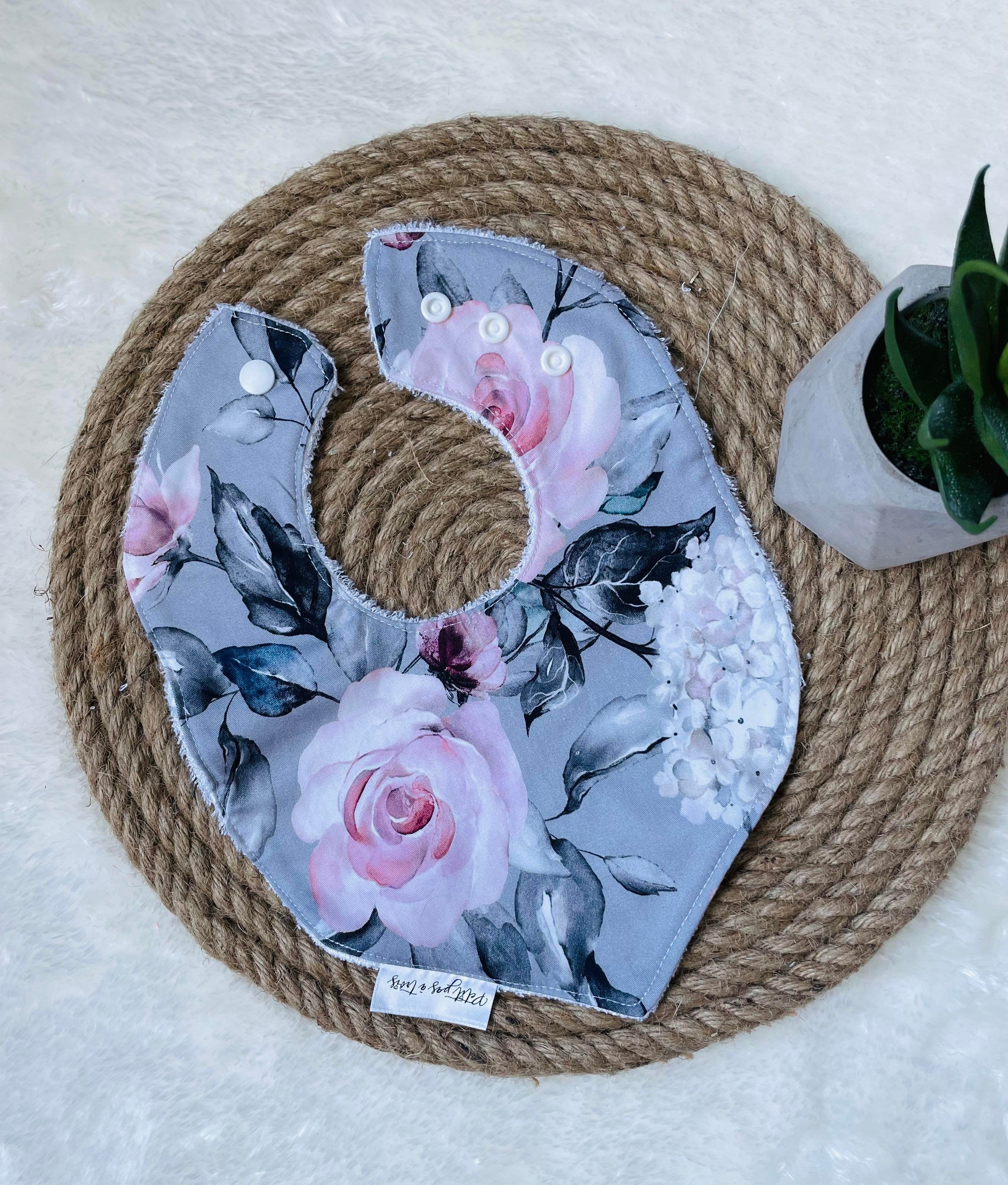 Bavoir évolutif - Floral