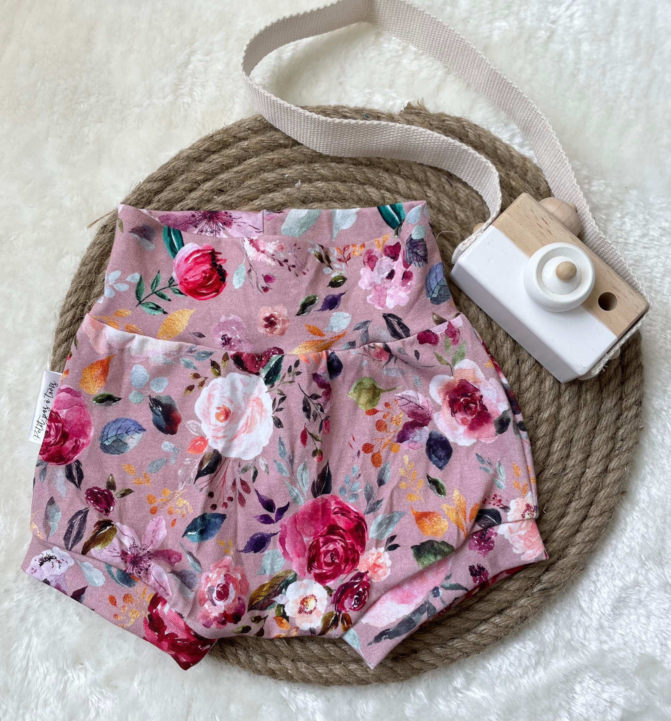 Précommande - Short évolutive - Floral fond rose